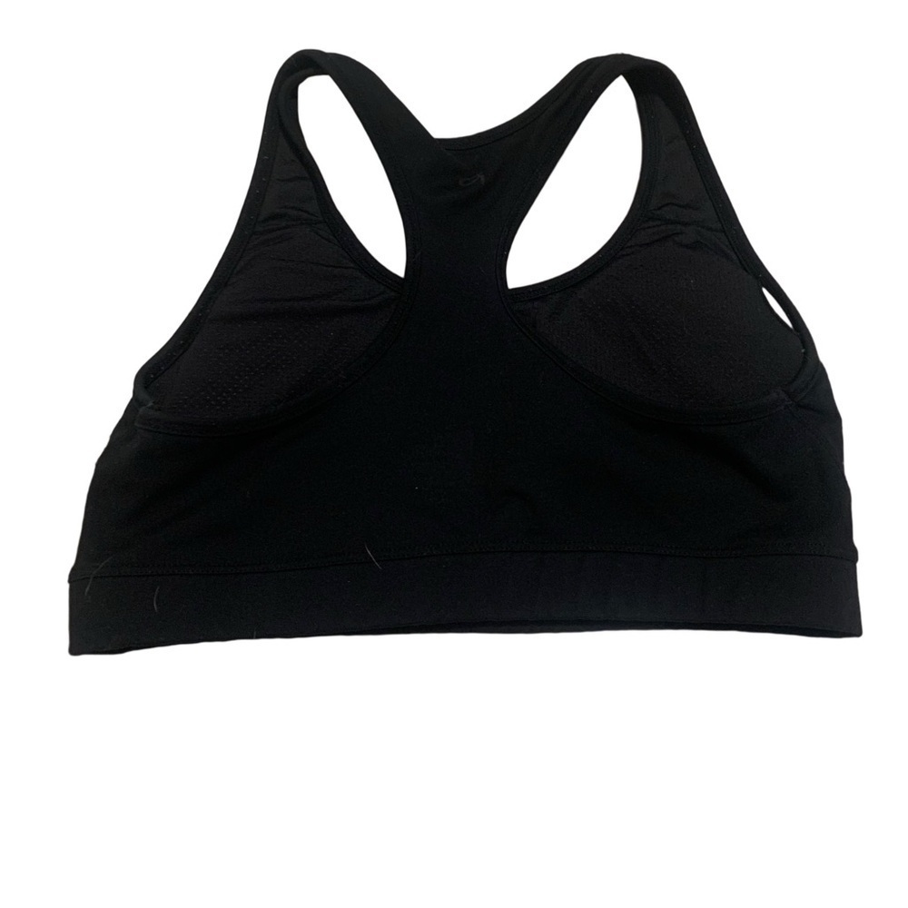 💜 GapFit Black Racerback Sports Bra - Size M